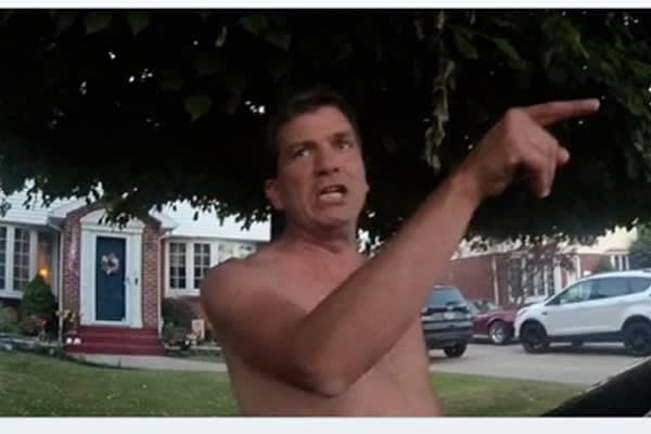 Video: Shirtless New York Judge Attacks Officer