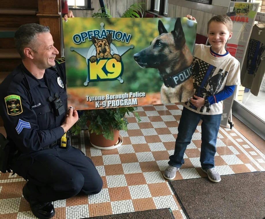 Birthday Boy Asks for Donations to Police Department's K-9 Program