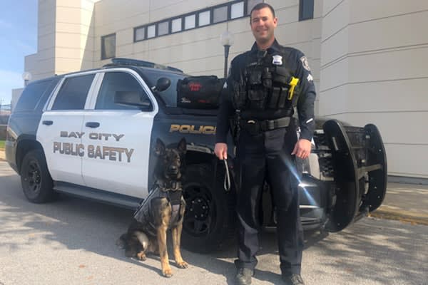 Michigan Department Welcomes New K-9 Partner to the Ranks