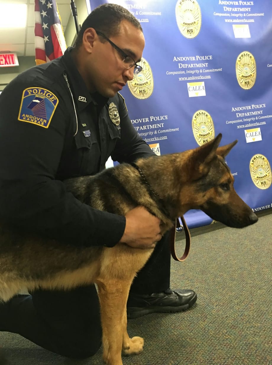 Kansas Department Welcomes New K-9 to the Ranks