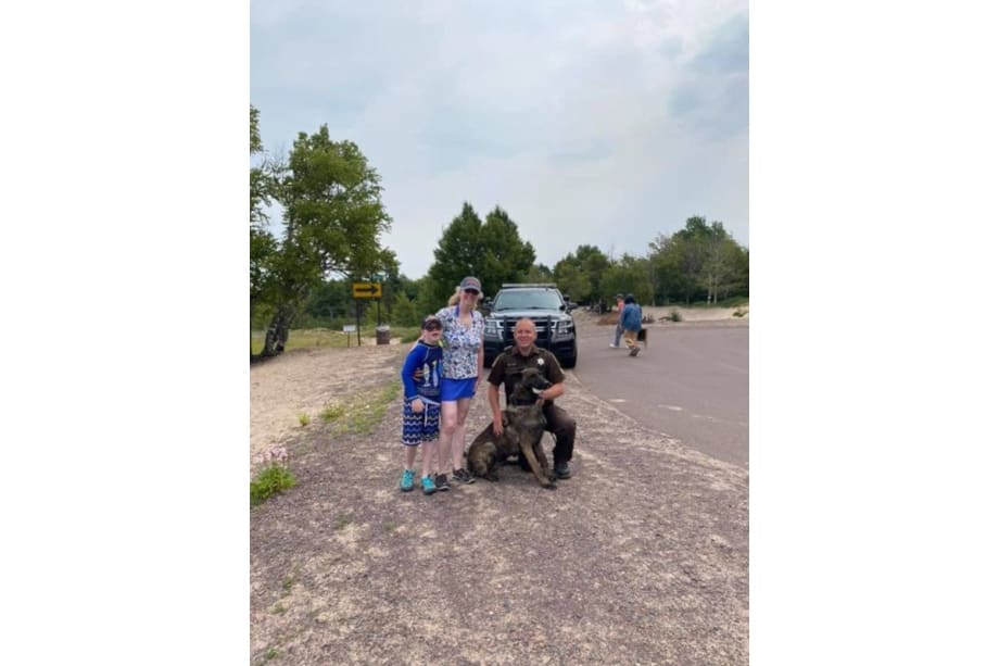 Michigan Sheriff's K-9 Finds Woman's Lost Wedding Rings