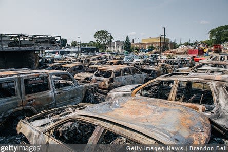 Rioting Erupts After Police Shooting in WI, Officer Hit in Head by Brick