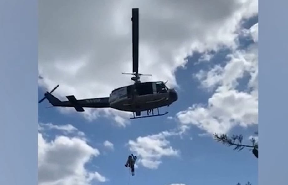 Kentucky State Police Aviation Unit Makes First Hoist Rescue