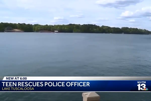 Teenager Rescues Alabama Officer from Lake After Patrol Boat Sinks