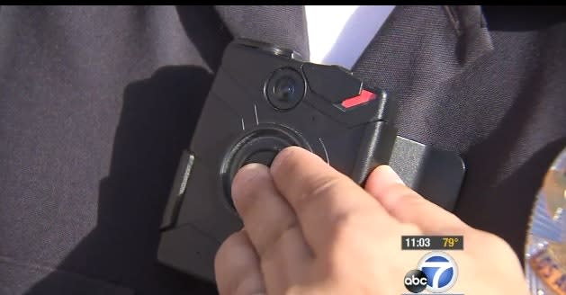 Video: LAPD Officers Begin Wearing Body Cameras