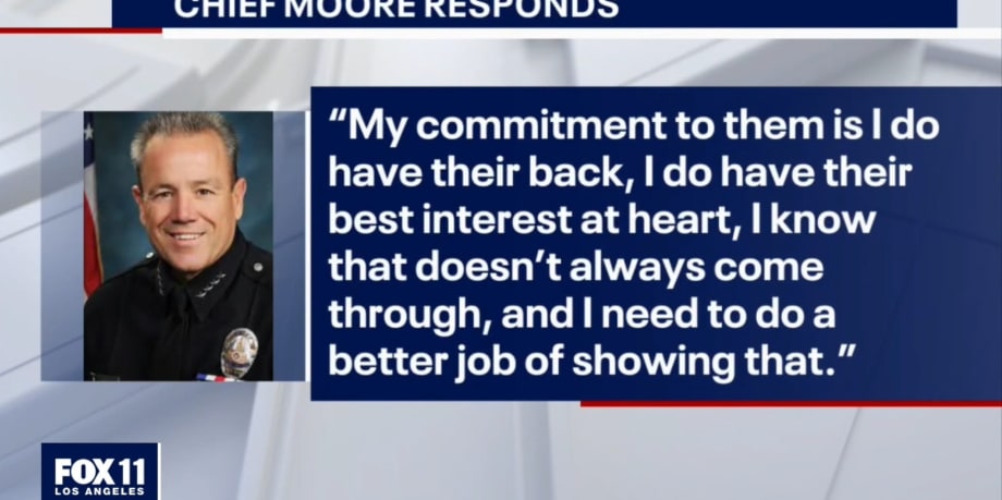 Union Survey Details Terrible Morale at LAPD, Officers Say They are Not Supported by Command Staff