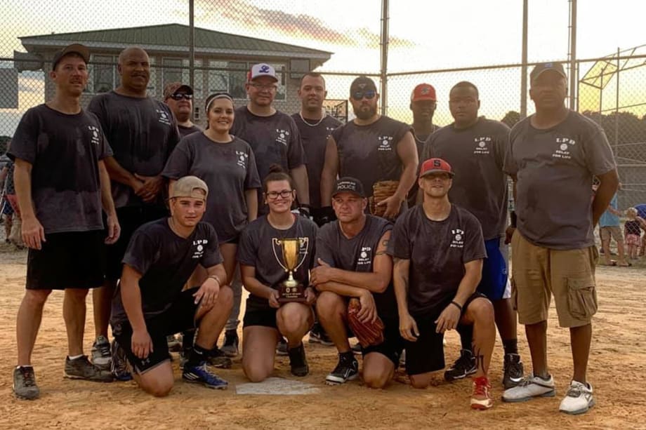 NC Officers, Deputies Face Off in Charity Ball Game