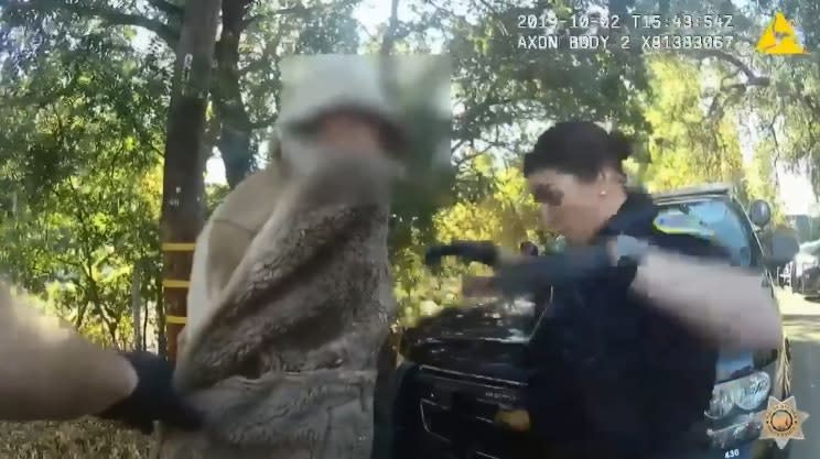 Video: California Officer Startled by Lizard Leaping from Suspect's Coat