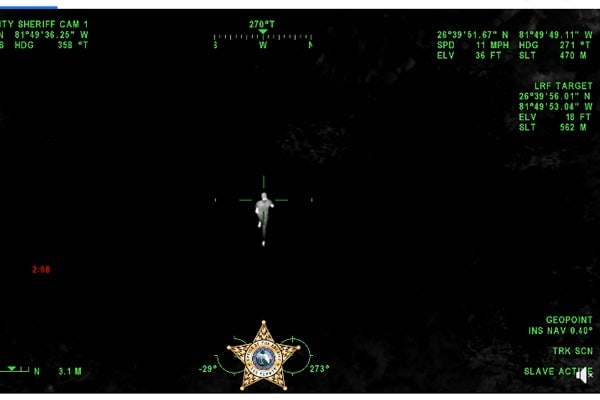 Video: Florida K-9, Helicopter Crew, Track Down Suspect Who Fled Traffic Stop