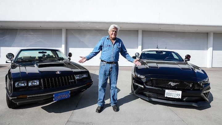 Jay Leno Celebrates 40th Anniversary of CHP Mustangs