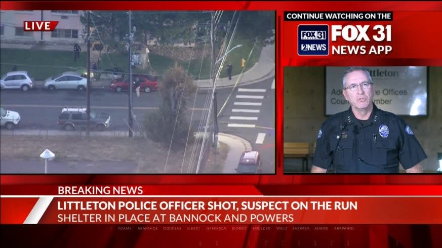 Colorado Officer Shot Multiple Times, Suspect at Large