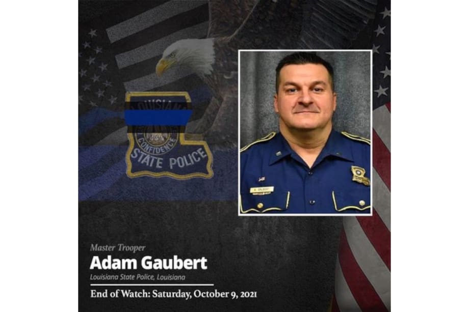 Louisiana Trooper Ambushed and Killed in Patrol Vehicle