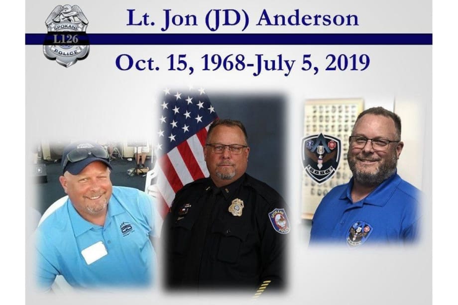 Spokane Lieutenant Dies of Apparent Natural Causes