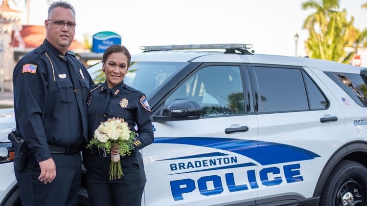 FL Officers Marry at Police Headquarters