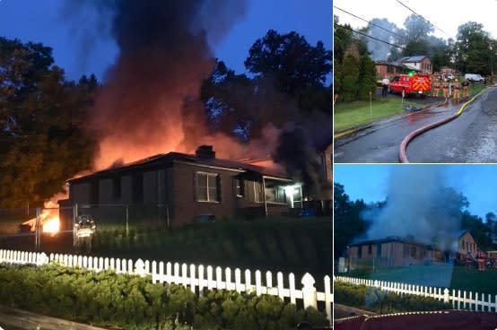Off-Duty Maryland Officer Saves Couple from Burning Home