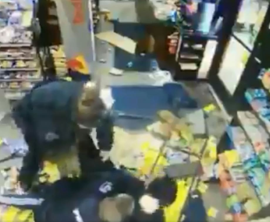 Video: NFL Player Attacks Michigan Police Officer