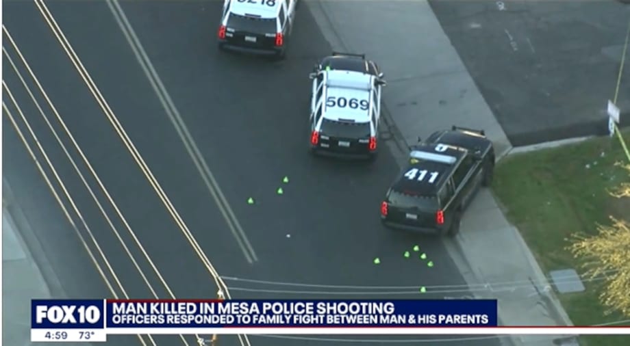 AZ Police Shoot and Kill Man Armed with Replica Handgun