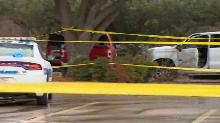 TX Officer Shot Outside Grocery Store, Critically Wounded