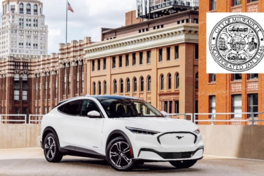Milwaukee Using Electric Mustangs for Parking Patrol