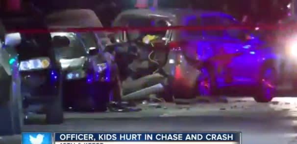 Milwaukee Officer Seriously Injured in Pursuit Crash