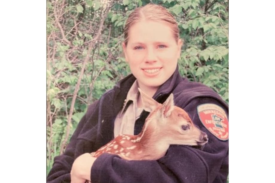 Minnesota Conservation Officer Sarah Grell was killed in a on-duty vehicle crash Monday. (Photo: Minnesota Department of Resources)[|CREDIT|]