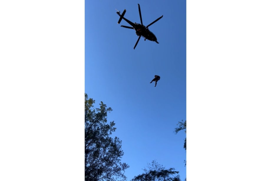Maryland State Police Use Helicopter to Rescue Injured Hunter