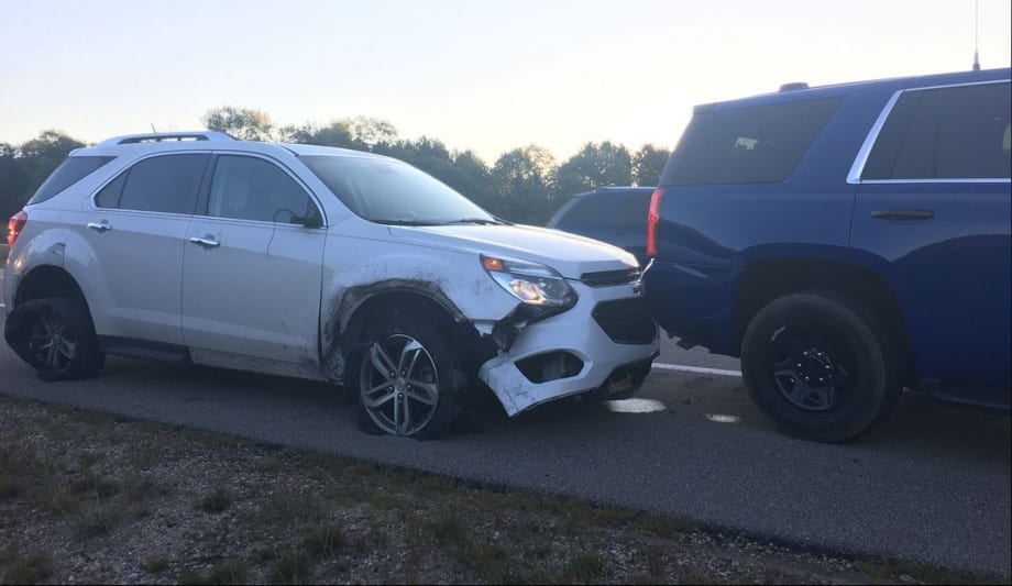 Michigan Trooper Uses Vehicle to Stop Driver Having Stroke
