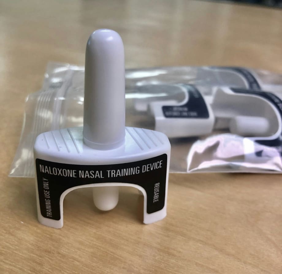 Naloxone Nasal Spray Training Device