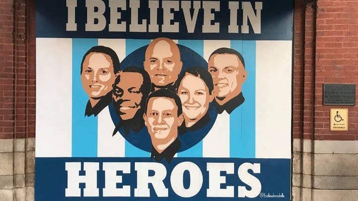 Mural Honors Heroism of Nashville Officers During Christmas Bombing