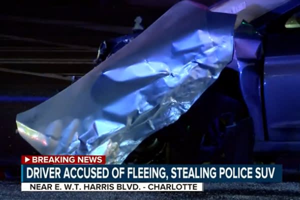 Man Steals Police SUV, Drags Officer, Crashes Car in Wild Incident