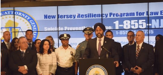NJ Attorney General Announces Plan to Address Officer Suicide