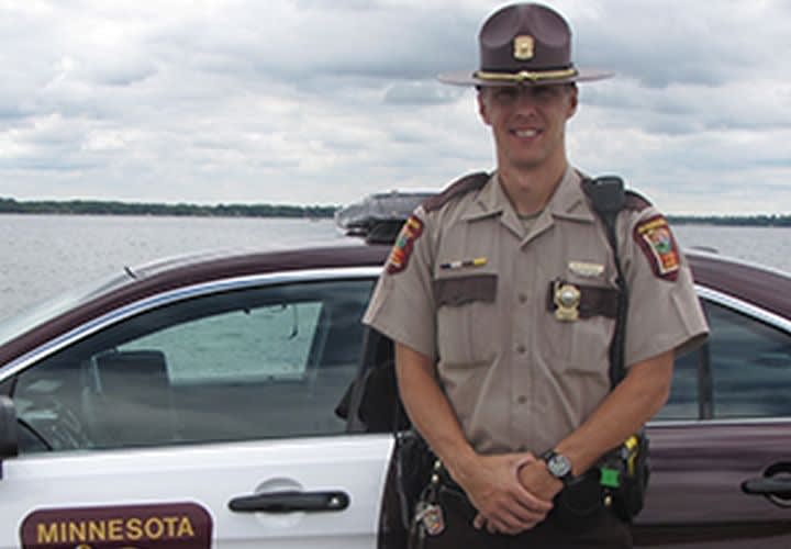 Minnesota Trooper Named NLEOMF Officer of the Month