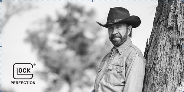 Glock Signs Chuck Norris as Spokesperson