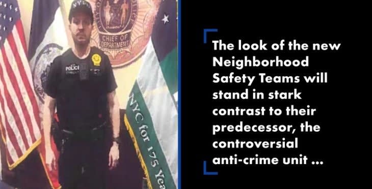 New NYPD Anti-Gun Team Uniforms Unveiled, Old Team Wore Street Clothes