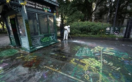 NYPD Clears Out "Occupy City Hall" Encampment