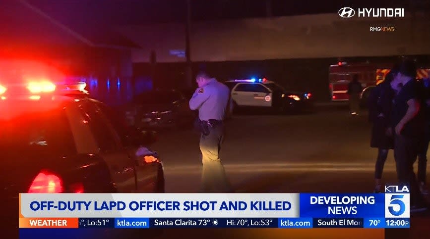Off-Duty LAPD Officer Killed During Robbery