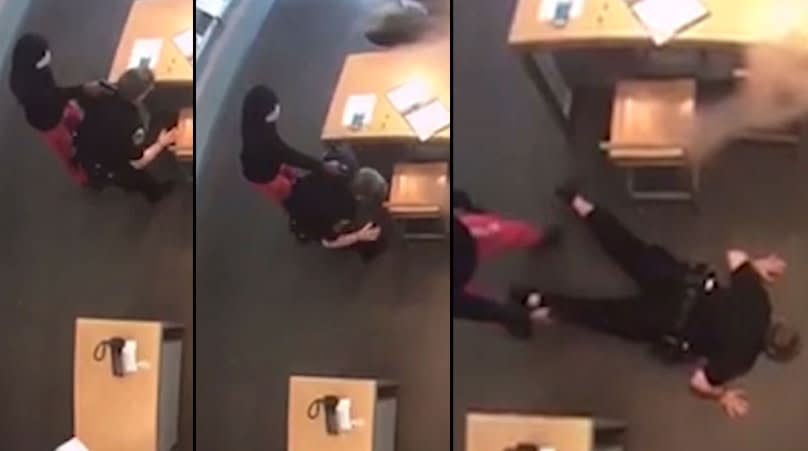 Video: Suspect Disarms Texas Officer, Holds Her at Gunpoint During Robbery