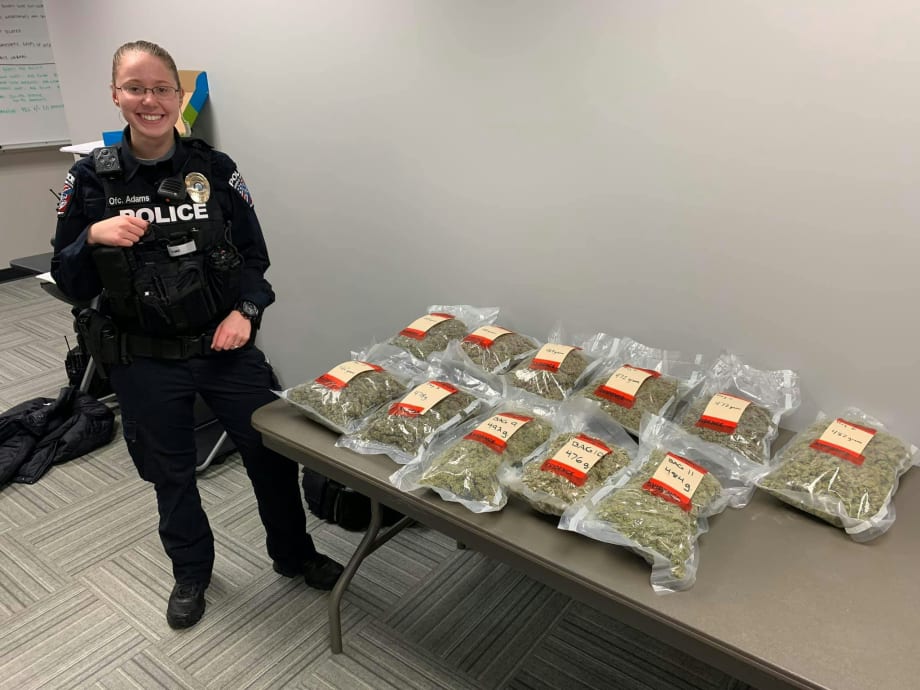 Rookie College Campus Officer Makes Big Marijuana Arrest in Tennessee