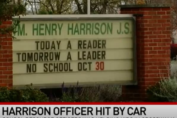 Ohio SRO Struck by Vehicle While Directing Traffic at School