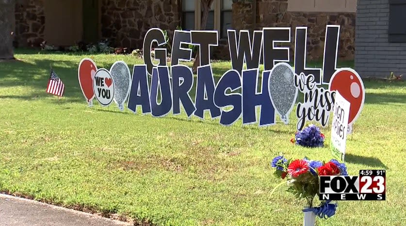 Wounded Tulsa Officer's Neighbors Plan to Feed His Family Through August