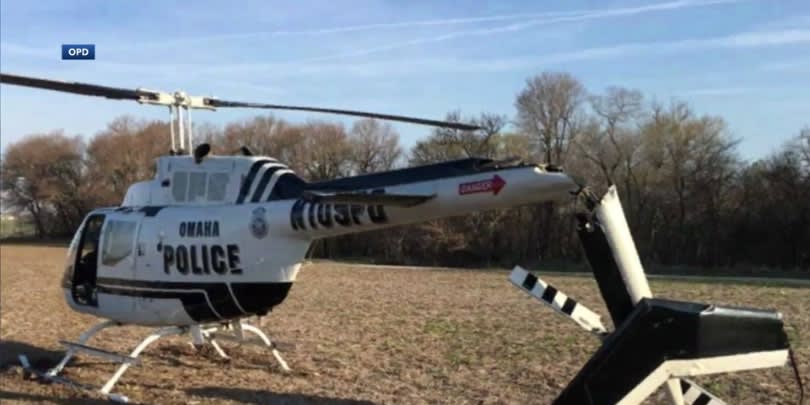 Omaha Police Helo Makes Emergency Landing After Mechanical Failure