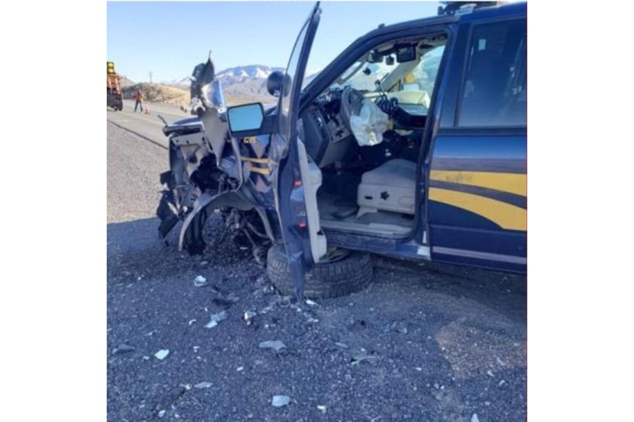 Oregon Trooper Crashes Head-On with Wrong-Way Driver