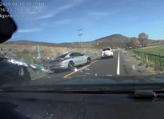 Oregon State Police Releases Video of Deadly Gunfight with Domestic Violence Suspect