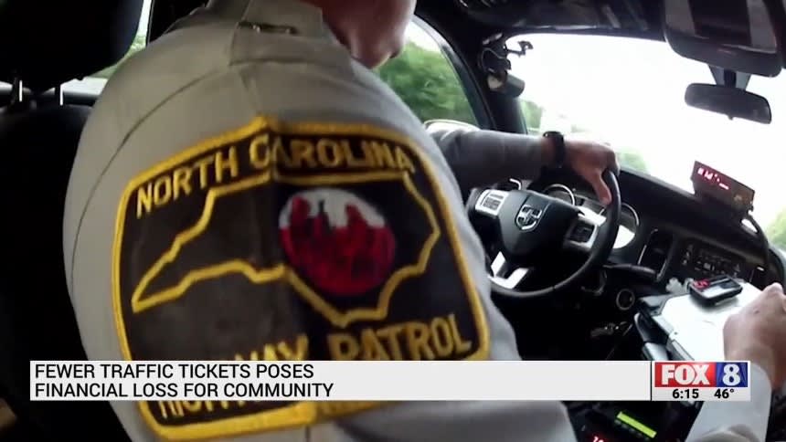 NC Reports Fewer Drivers on Roads Because of COVID is Hurting Citation Revenue
