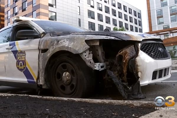 Multiple Philadelphia Patrol Cars Burned Over the Weekend