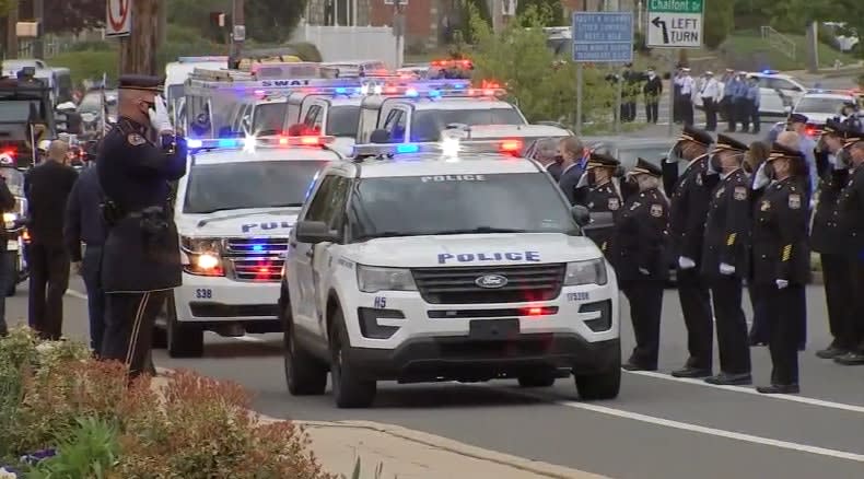 Funeral Held for Slain Philadelphia Officer, Delayed 2 Months by Pandemic