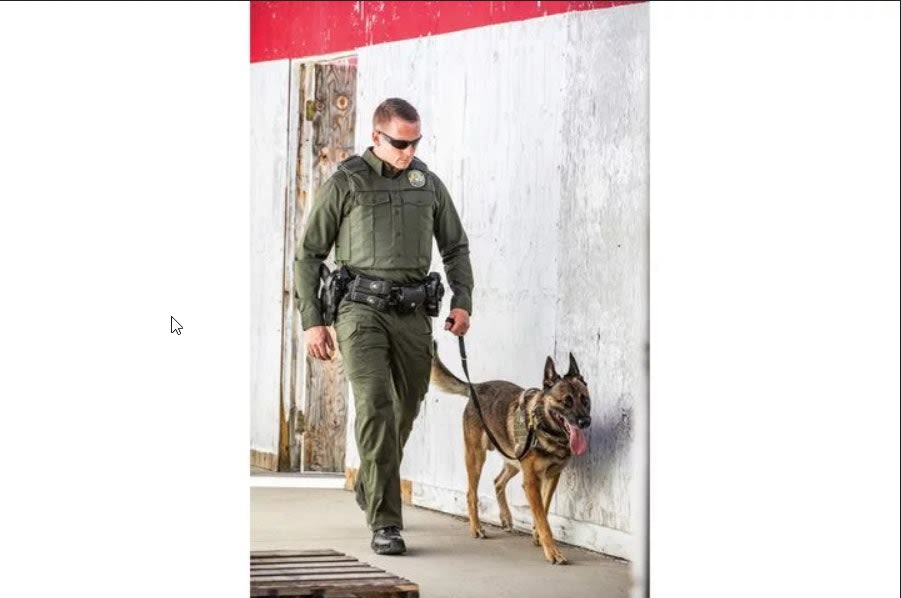 The V2 Pro Performance System from Point Blank and its brand First Tactical is a collection of pants, shirts, and an exterior shirt-style armor carrier with ballistic panels.[|CREDIT|]Photo: Point Blank Enterprises