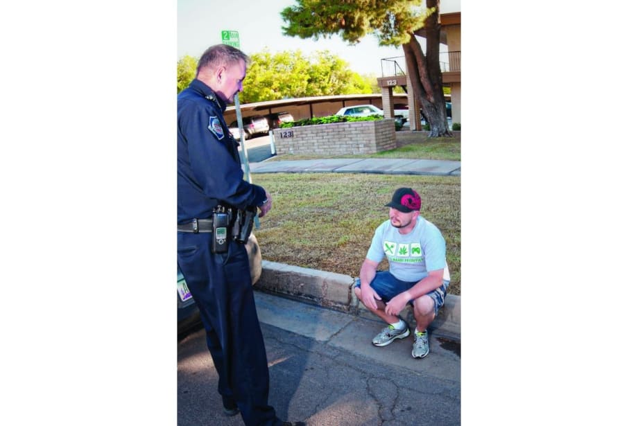 Once the citizen’s liberty is restrained or we prevent the citizen from walking away, we need reasonable suspicion that a crime is or has been committed. [|CREDIT|]Photo: POLICE File