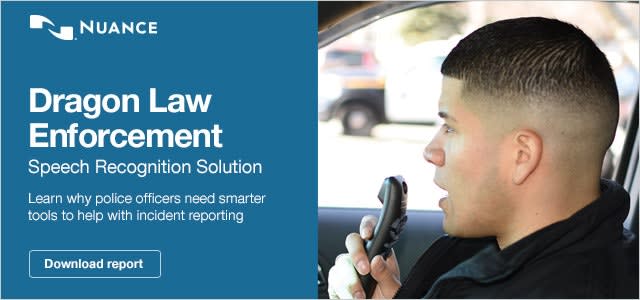 Heavy reporting demands drive law enforcement professionals to seek new technologies