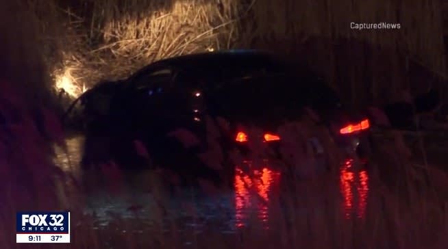 IN Officer Saves Young Girls After Mother Drives into Pond During Police Pursuit